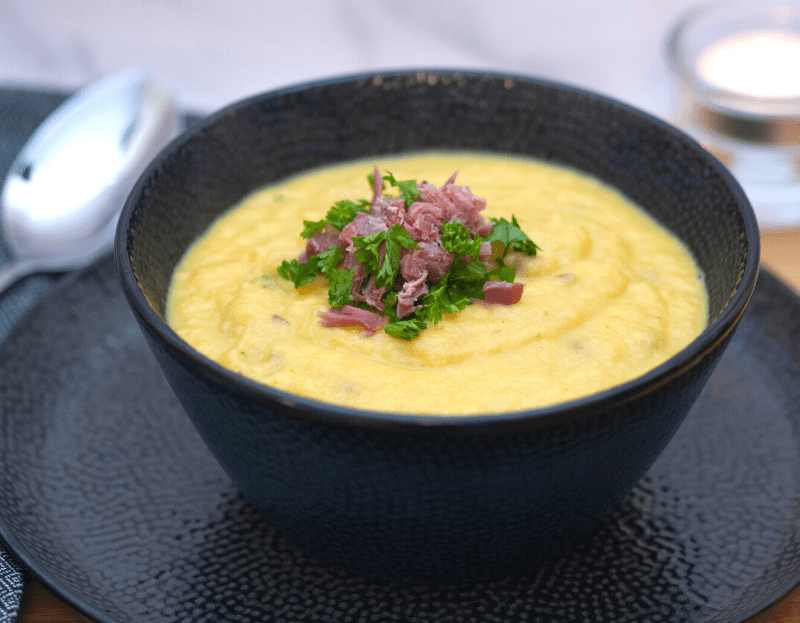 Melanie's Celeriac &amp; Smoked Ham Hough Winter Soup | Simon Howie Recipes