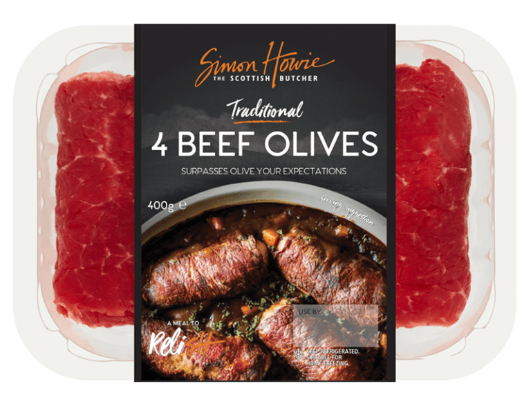 4 Traditional Beef Olives 400g Simon Howie The Scottish Butcher