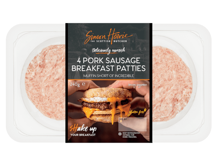 4 Pork Sausage Breakfast Patties Simon Howie
