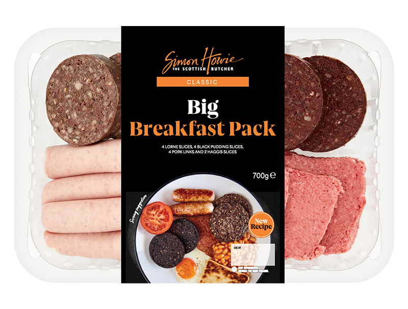 Big Breakfast Pack with pork lorne