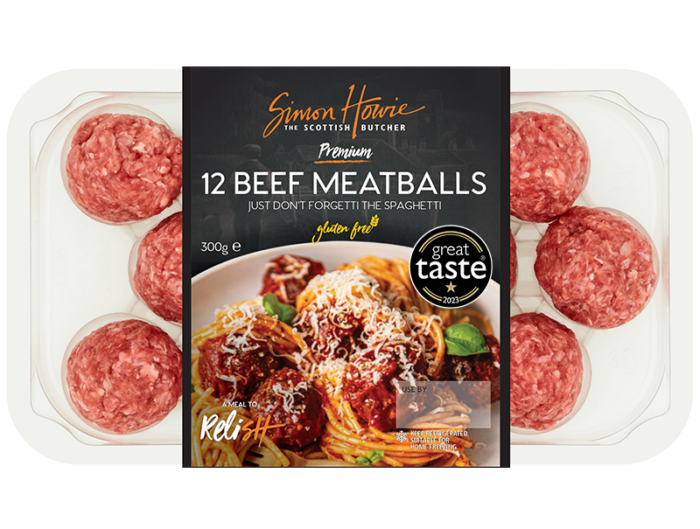 Premium Beef Meatballs 300g Simon Howie