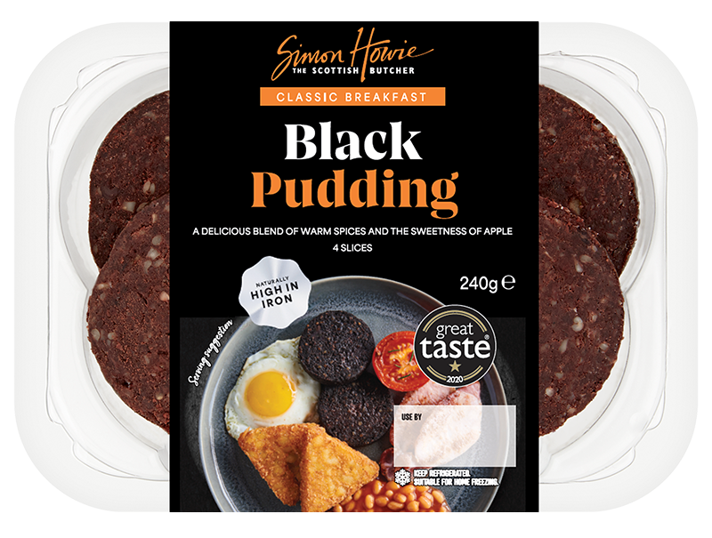 Classic Breakfast Black Pudding 240g