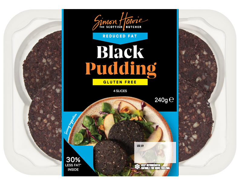 Reduced Fat Gluten Free Black Pudding