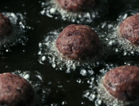 BLACK PUDDING MEATBALLS