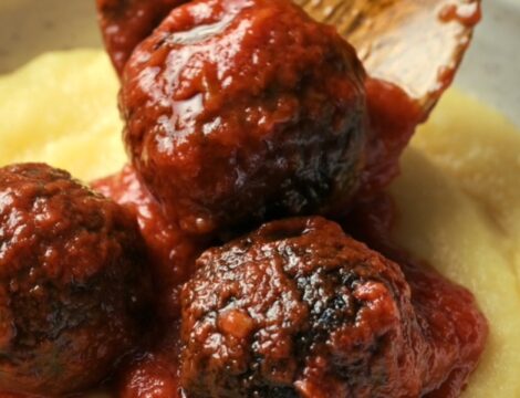 BLACK PUDDING MEATBALLS