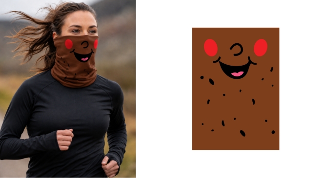 Super cute Haggis Snood!