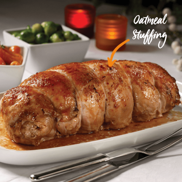 Rolled Turkey Breast with Oatmeal Stuffing Simon Howie Christmas