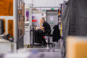 Software design engineer working on an automation system.