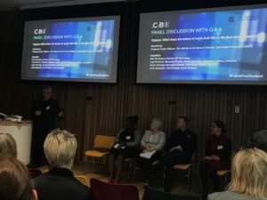 People in the CBI meeting panel
