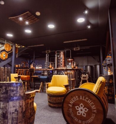 Angus Alchemy Distillery Experience, near Carnoustie