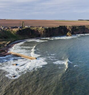 Auchmithie Beach, near Arbroath