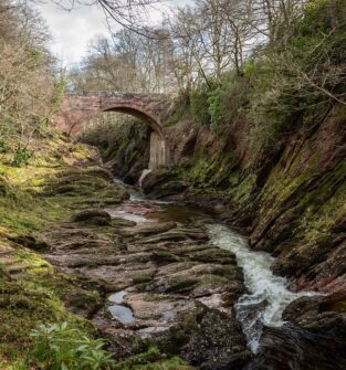 Blue Door Walk, Edzell