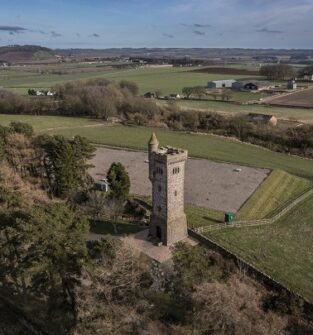 Balmashanner War Memorial in Angus
