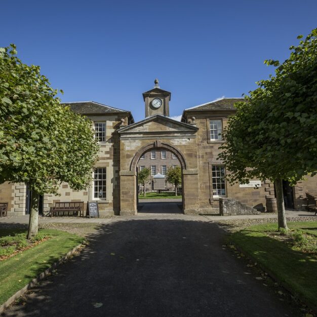 Courtyard at the House of Dun, Montrose