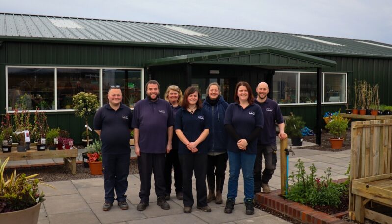 Team at Ashbrook Nursery, Arbroath