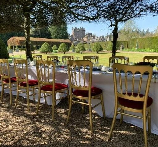 Italian Garden Afternoon Tea at Glamis Castle