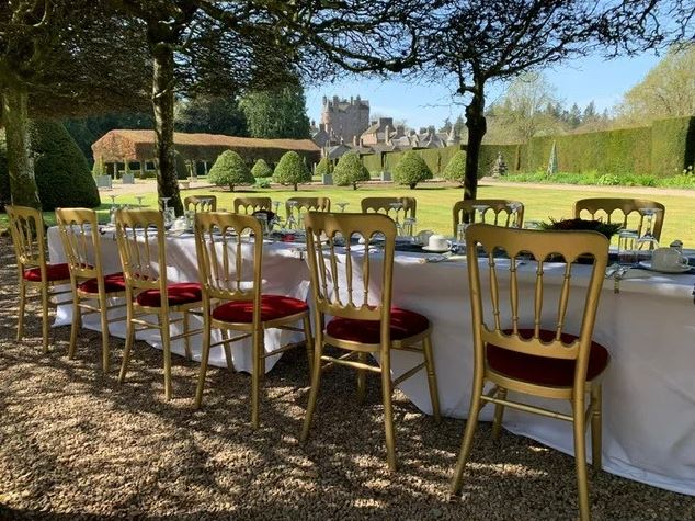 Italian Garden Afternoon Tea at Glamis Castle