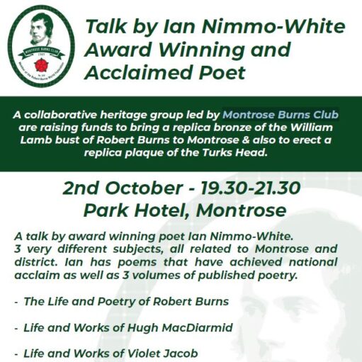 An Evening with Ian Nimmo-White at Park Hotel, Montrose