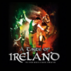 A promotional poster for the show "A Taste of Ireland: The Irish Music & Dance Sensation," featuring a group of Irish dancers and musicians performing mid-motion against a swirling green, gold, and red backdrop.