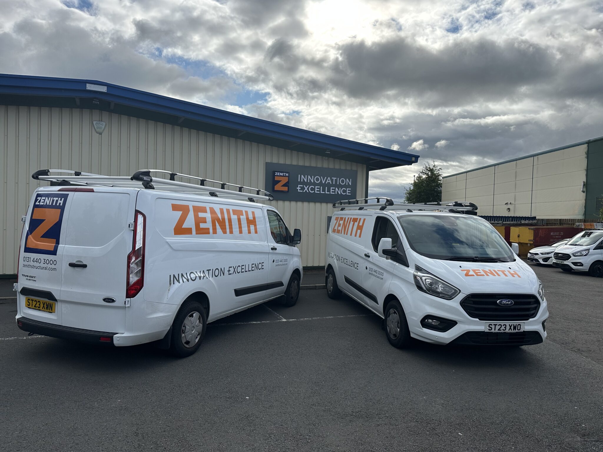 Zenith New Fleet of Vans