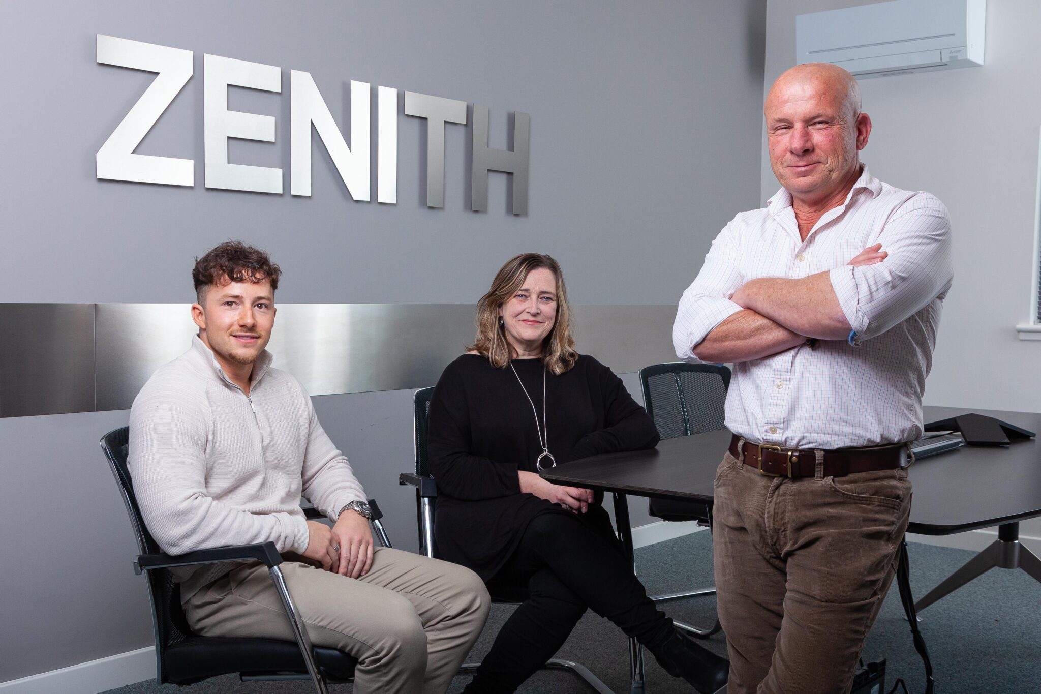 Zenith Colin McCurdy Elaine Gilhooley Brad Findlay