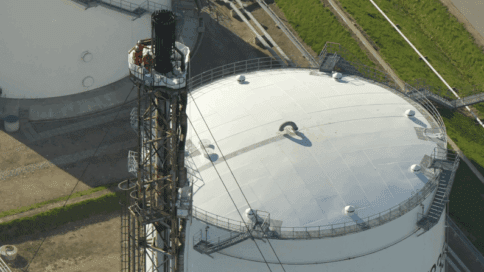 Flare stack refurbishment